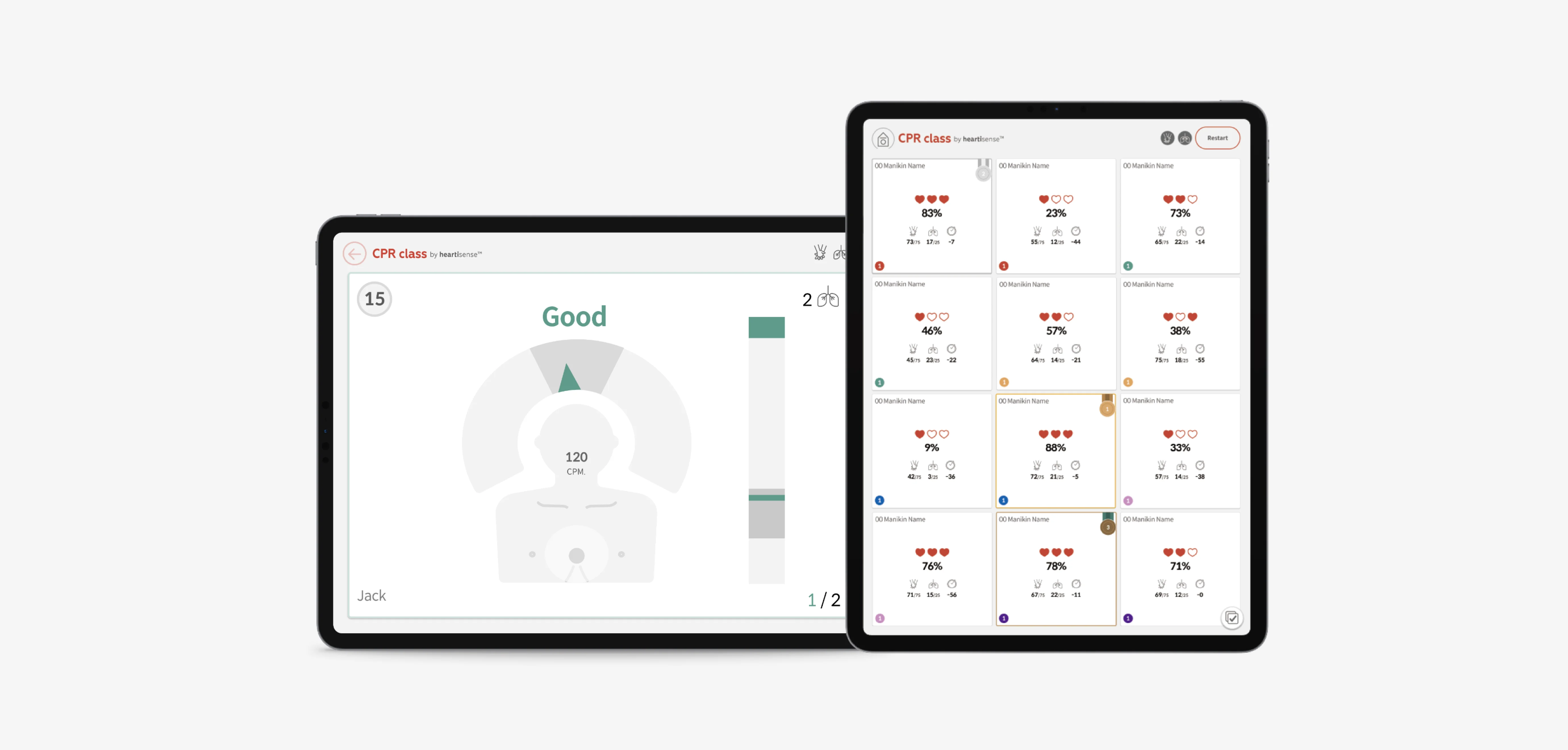Instructor & Student
Tablets